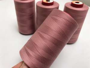 Overlock tråd - 4 spoler, rosa